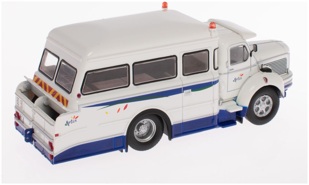 Maquette BERLIET TLR 10 A Dépannuse De Bus à L'échelle 1/43 - N°75 - Métal + Fascicule - Neuf
